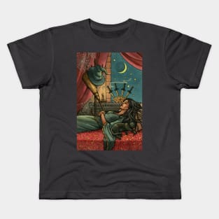 Everyday Witch Tarot - Four of Swords Kids T-Shirt